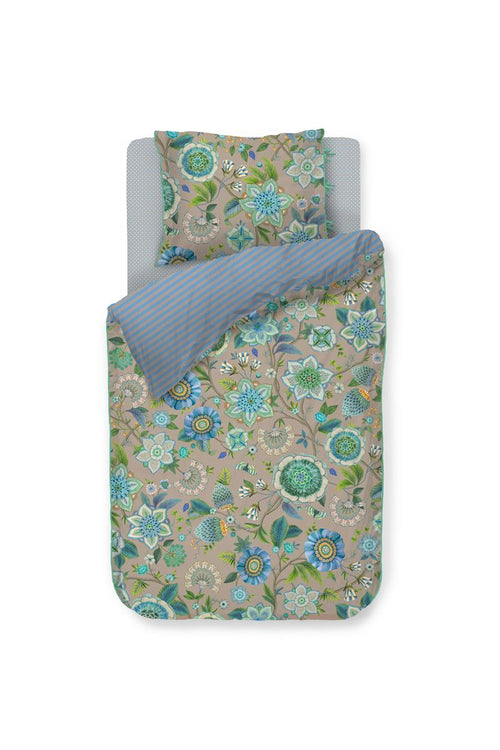 Pip Studio dekbedovertrek Viva La Vida - 140x200/220 cm - blauw - vtwonen shop