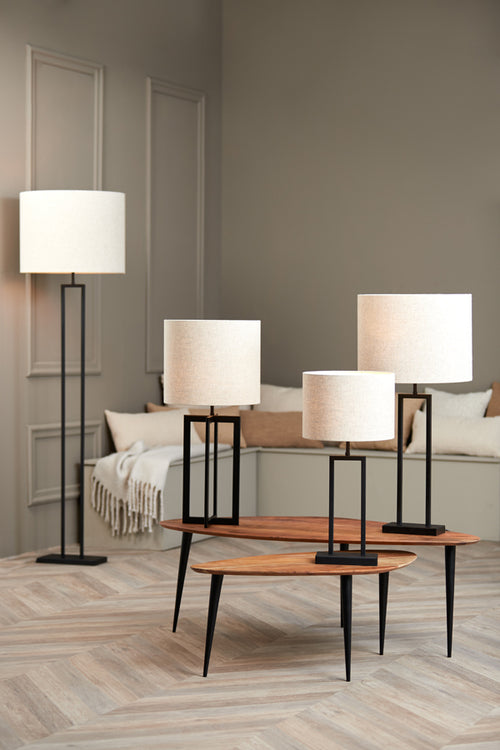 Light & Living lampenkap LIVIGNO - Ø35x30cm - bruin - vtwonen shop