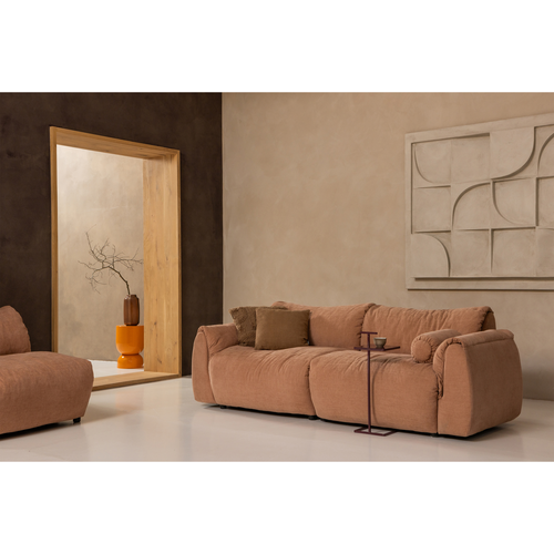 WOOOD bijzettafel Toste - Metaal - Aubergine - 64x22x22 - vtwonen shop