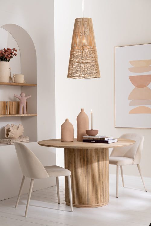 J-Line tafel Vincent - hout - naturel - large