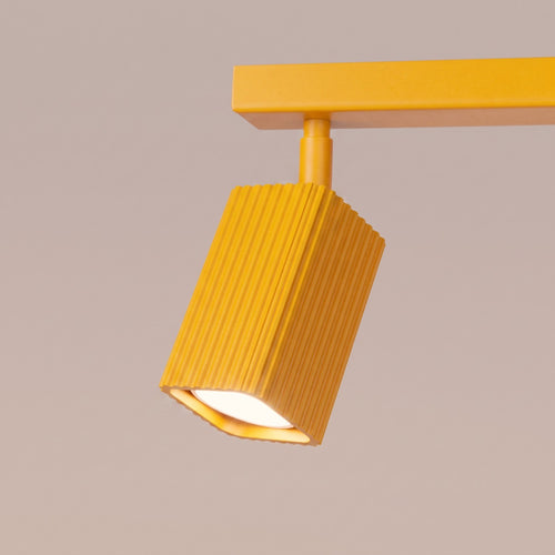Sollux Lighting Plafondlamp RAYO 2 geel - 30x6x16,5cm