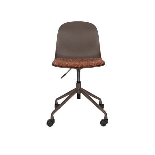 Housecraft Living Roxanne Bureaustoel Bruin - Set van 2