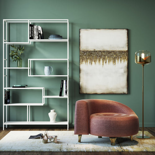 Kare Design Vloerlamp Goblet Ball 160cm goud - vtwonen shop