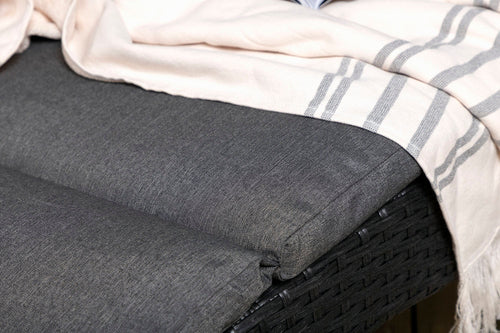 Rebellenclub Ligstoel Palm - Zwart - vtwonen shop