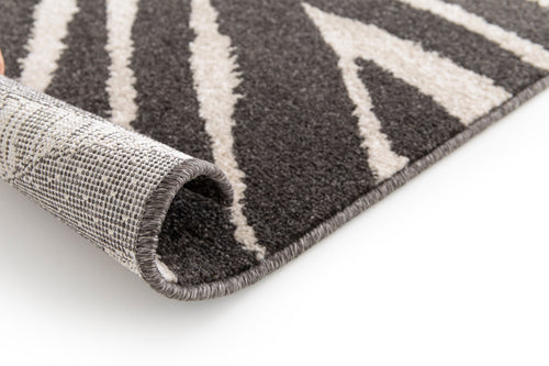 AFK Living vloerkleed Buffon - zeer zacht - zwart - 200x290 cm