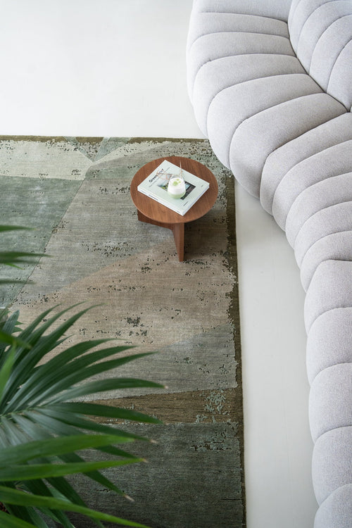 Vloerkleed MOMO Rugs Grace Lime twist Moss green 300x400 cm