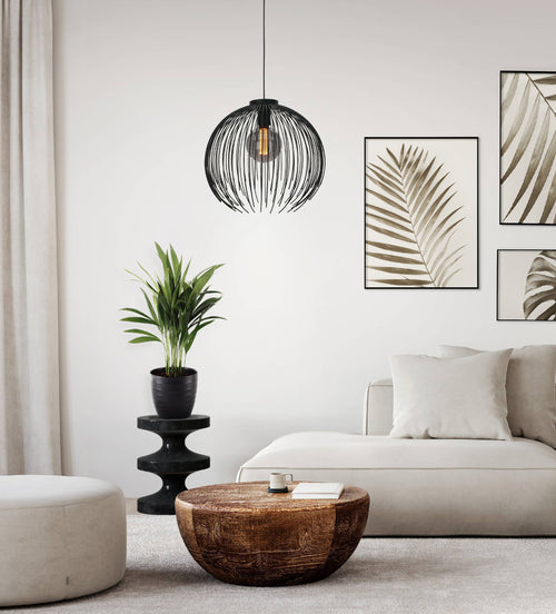 EGLO hanglamp Alhabia - zwart