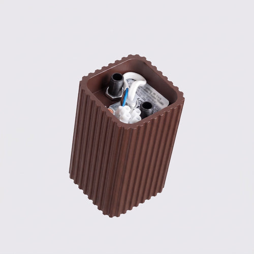 Sollux Lighting Plafondlamp RAYO 10 bruin - 6x6x10cm