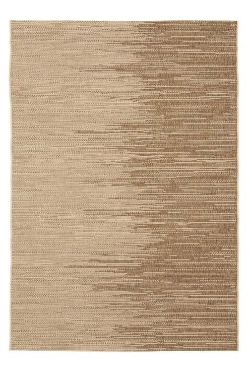 AFK Living vloerkleed Kuba - voor binnen en buiten - kastanje - 120 x 170 cm