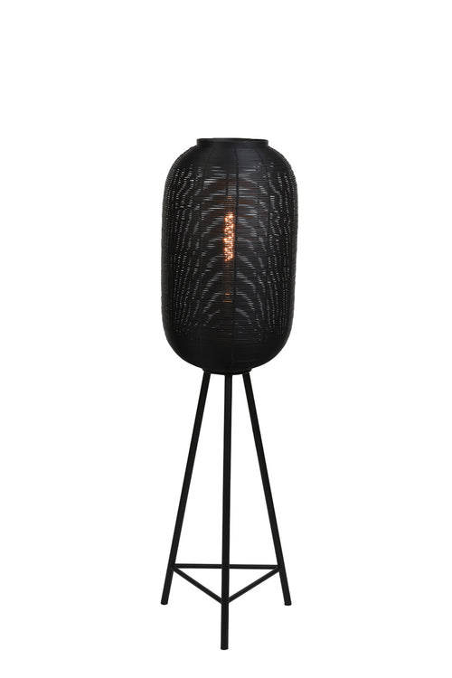 Light & Living vloerlamp TOMEK  - 35x35x136cm - zwart
