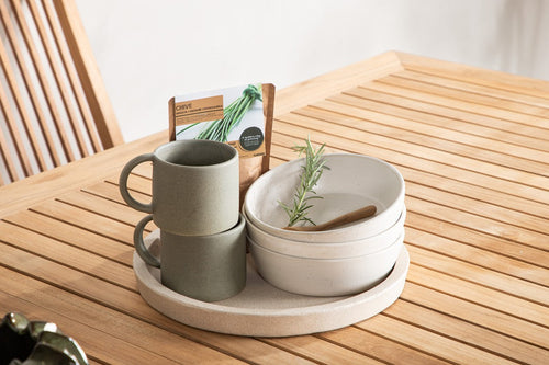 Rebellenclub Rechthoekige Tuintafel Castor - 224 x 100 cm - Wit - vtwonen shop