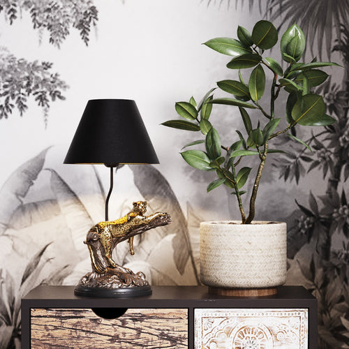 Kare Design tafellamp - liggende luipaard