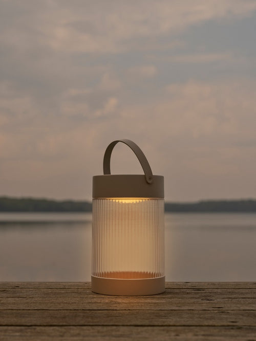 Nordlux Coupar Solar Tafellamp Bruin - E27 Fitting - Ø 14 cm - 1-lichtpunten - vtwonen shop