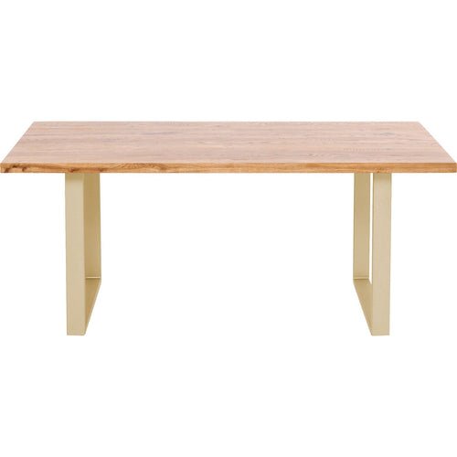 Kare Design Eettafel Jackie 160x80cm eik goud - vtwonen shop