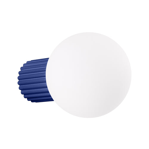 Sollux Lighting Wandlamp HALO ultramarijn IP44 - 12x17x12cm
