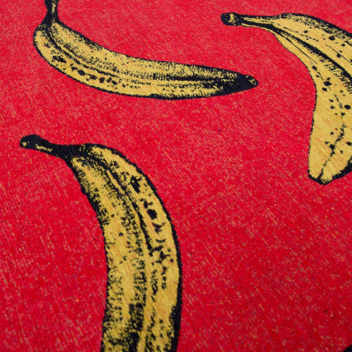 Louis De Poortere vloerkleed Miami Red - rood - 240x240cm