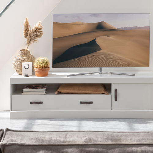 WOOOD hoekbank links Arwin - Ribstof - Olijfgroen - vtwonen shop