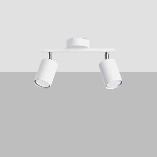 Sollux Lighting Plafondlamp LEMMI 2 wit - 26x8x20cm