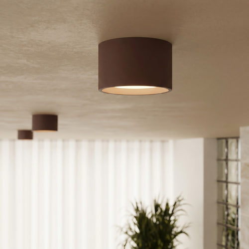 Sollux Lighting Plafondlamp MODO 2 bruin Gx53 - 21x10x8cm