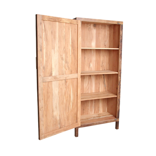 Farmwood 1-deurs kast - FSC-gerecycled hout - 80x40x180 cm