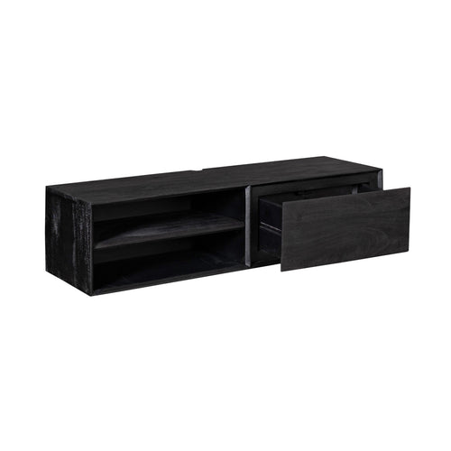 Starfurn Tv-meubel Ambiance - Zwevend - Zwart Hout - 120x35x30cm