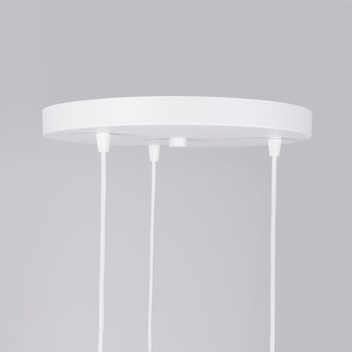 Sollux Lighting Hanglamp BRINA 3P wit - 34x34x115cm