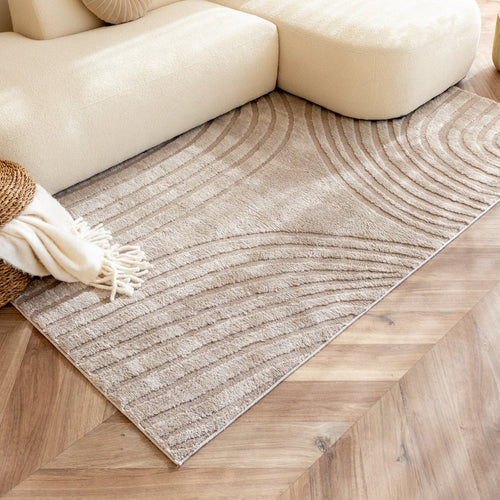 Interieur05 Scandinavisch vloerkleed Vidar zand