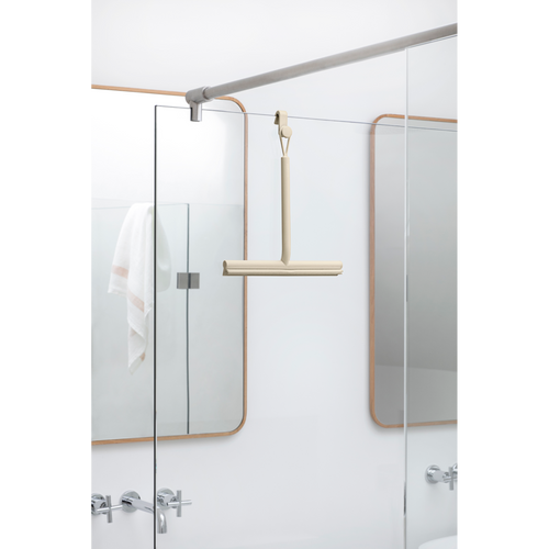 Brabantia ReNew Douchewisser met deurhaak - Soft Beige