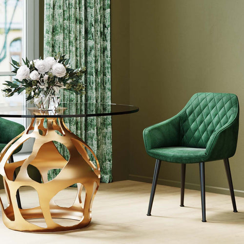 Kare Design Eettafel Volcano Ø120cm goud