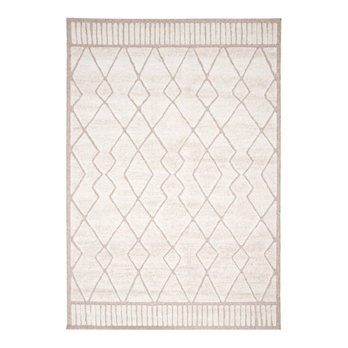 AFK Living vloerkleed  Alba - reliëfeffect - beige - 200 x 290 cm