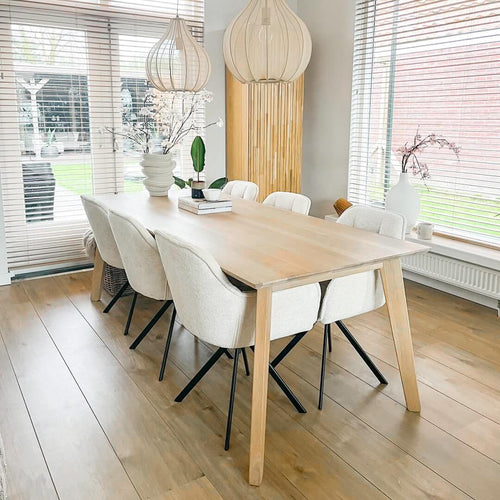 Kick draaistoel Luc - Crème - vtwonen shop