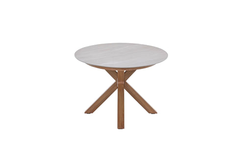 Scotland tafel - 230x115 cm - light teaklook - Centostone Napoli sand - vtwonen shop