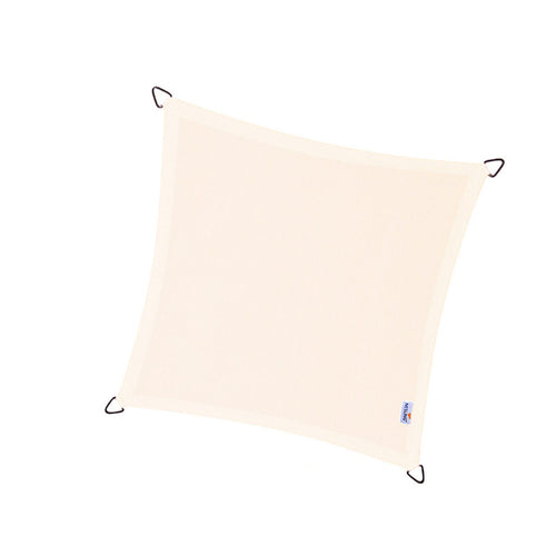 Platinum schaduwdoek Dreamsail cream - waterproof vierkant 5 x 5 m