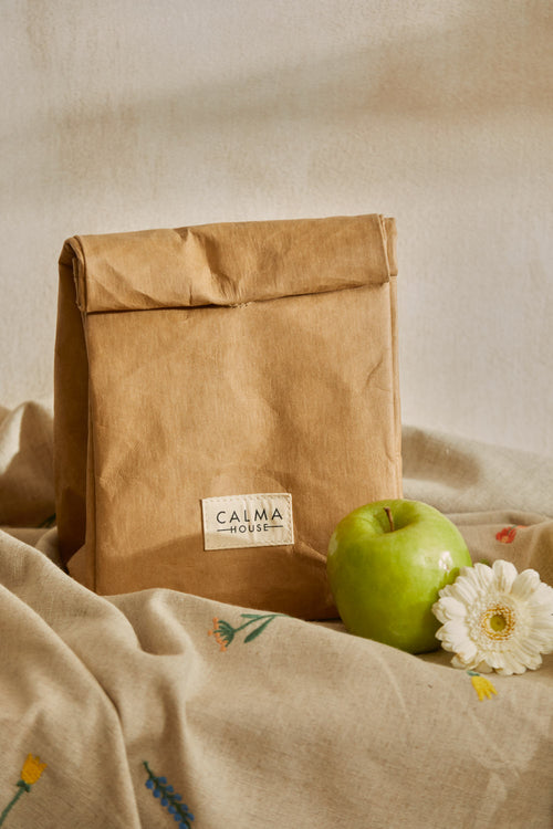 Calma House Koeltas zonder handvatten Lunch - Naturel - 17x14x30.5