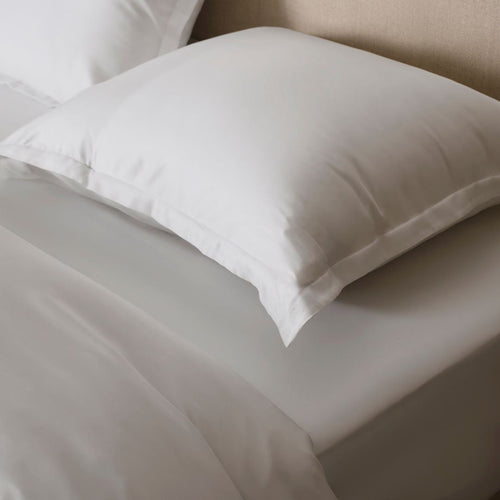 Coco & Cici - TENCEL - Sateen Hoeslaken Wit - 180x220x30