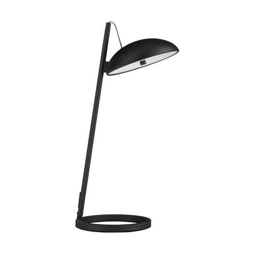 Nova Luce FLUTE Bureaulamp Sandy Black Dimbaar LED 18W 1105lm 3000K