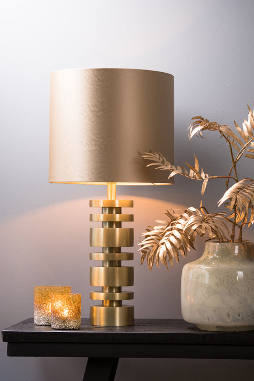 Light & Living lampvoet  - goud - 12.5x12.5x40 cm