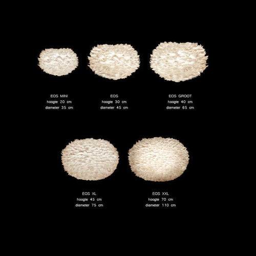 Umage Eos XX-Large lampenkap white - Ø 110 cm - vtwonen shop