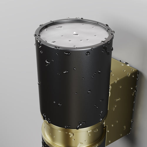 Maytoni Outdoor - Wandlamp Bowery - Zwart - Ø6,4 - vtwonen shop