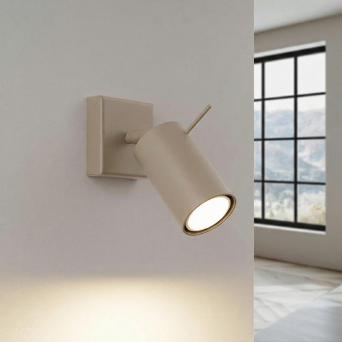 Sollux Lighting Wandlamp RING taupe - 8x16x8cm