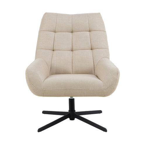 Kick draaifauteuil Claire - Beige - vtwonen shop