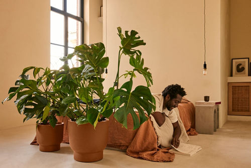 Elho Amber Grail Bruin - Ø30cm - vtwonen shop