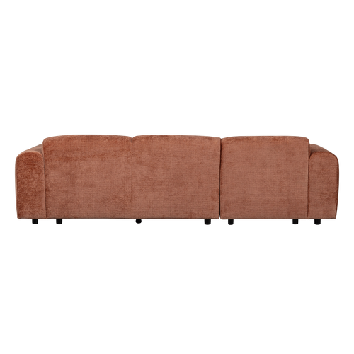 WOOOD chaise longue bank links Cloud - Chenille - Terra - 80x280x165