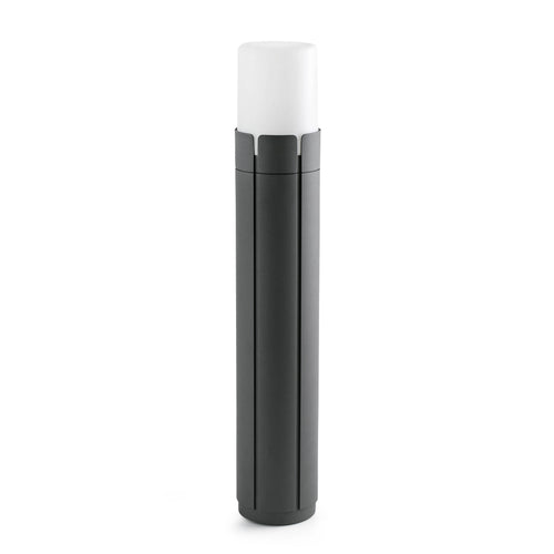 Faro Tram - 1 Licht Hoge Tuinpaal Tuinverlichting Wit, Donkergrijs IP65, E27