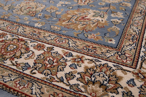 AFK Living vloerkleed VENDOME - zeer zacht - blauw - 200 x 290 cm