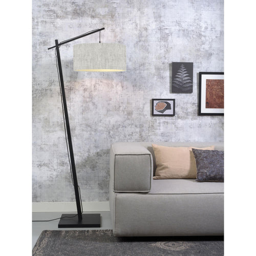 GOOD&MOJO vloerlamp Andes - bruin - Ø47cm - vtwonen shop