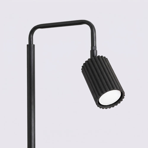Sollux Lighting Vloerlamp KARBON 1 zwart - 30x30x160cm