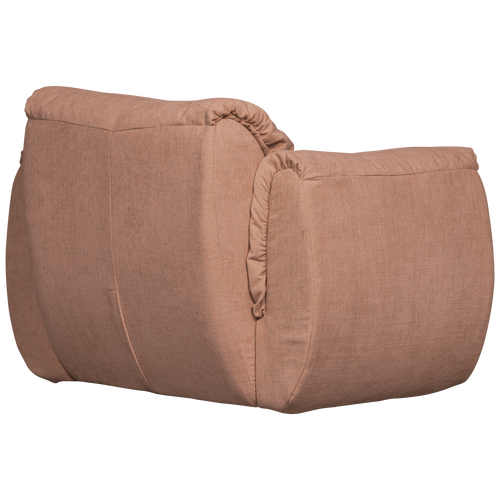 WOOOD draaifauteuil Baggy - Geweven Chenille - Oudroze - 81x104x84 - vtwonen shop