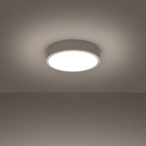Sollux Lighting Plafondlamp ONYX 30 wit LED 3000K - 30x30x6cm