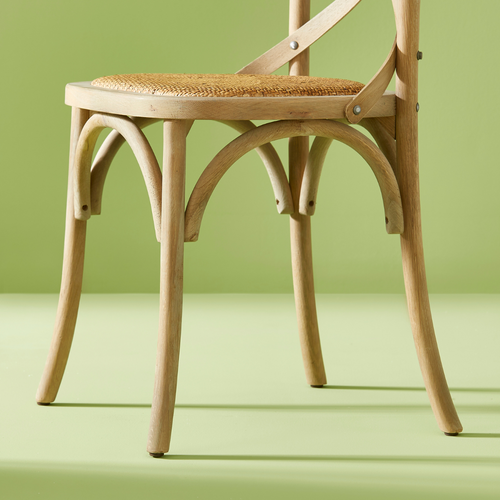 Signature - BISTROT Set van 2 stoelen - Naturel - 61x89x51 cm